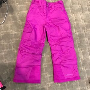 Girls Columbia Snow Pants!